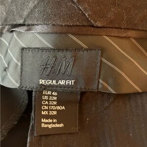 H&M Charcoal Dress Pants